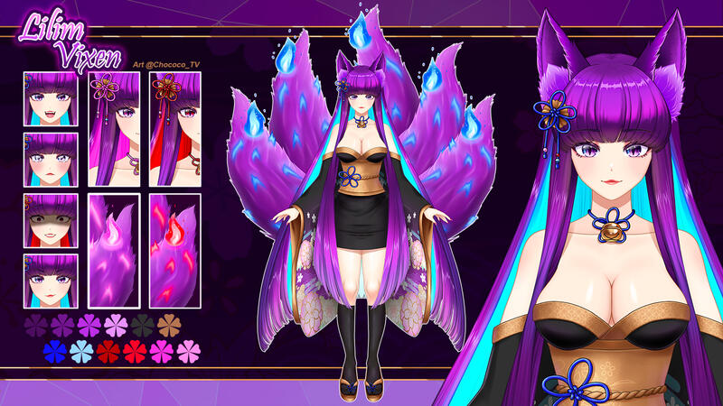 Vtuber Ref Sheet